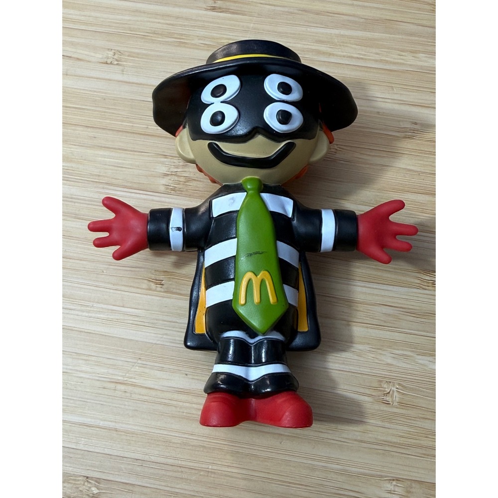 McDonalds Cactus Plant Flea Market Hamburglar Figure & Coca-Cola Collector Glass - Picture 2 of 6